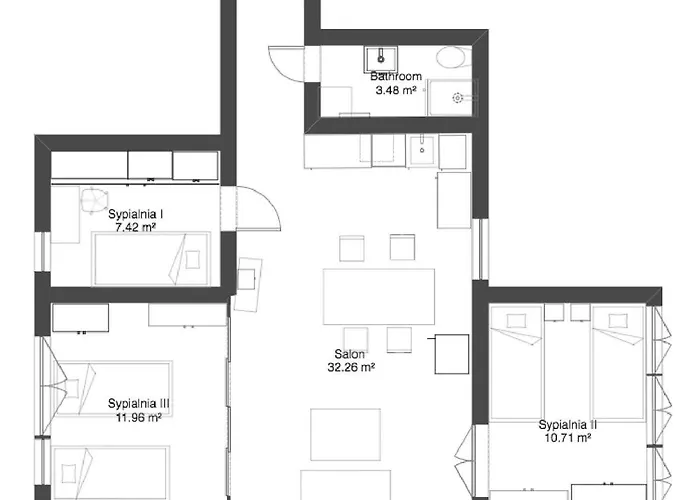 Sunhouse 300 M Beach, 50 M Monte Cassino Apartmán Sopoty